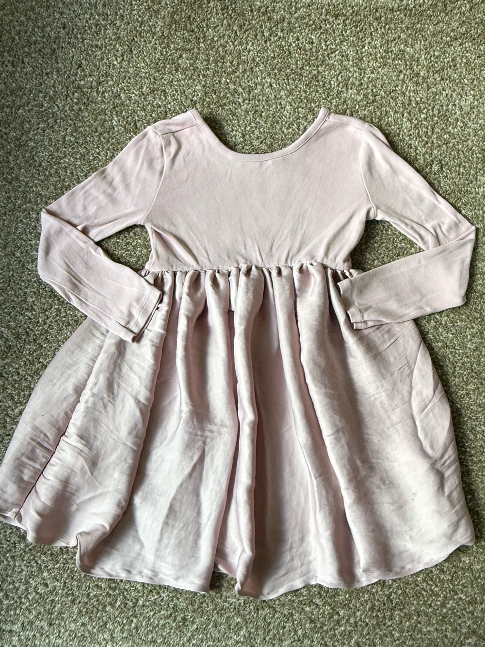 GAP Blush Silk Dress (XS)